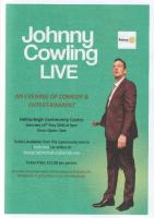 Johnny Cowling evening 2026